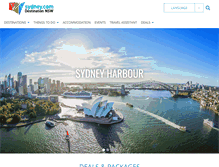 Tablet Screenshot of nz.sydney.com